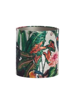 Shade cylinder 40-40-30 cm DAHLIA green
