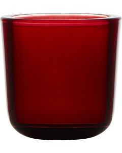 Cooper Regular Tealightholder ruby red h7,5 d7,5