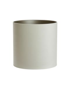 Shade cylinder 50-50-49 cm VELOURS off white