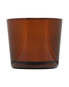Conner Regular Shiny Planter Glass copper h9 d10