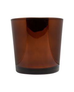 Conner Regular Shiny Planter Glass copper h19 d19