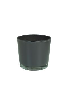 Conner Regular Planter Glass warm grey h11 d11,5