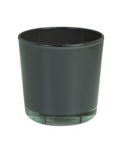 Conner Regular Planter Glass warm grey h19 d19