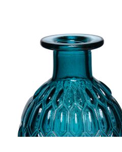 Elliana Bottle Vase dark blue h26 d9