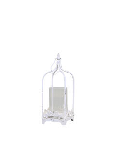 Lantern w. 1 holder for candle & decor