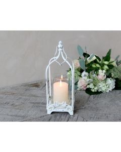 Lantern w. 1 holder for candle & decor