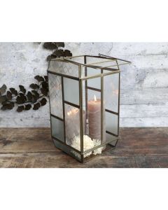 Lantern frosted glass