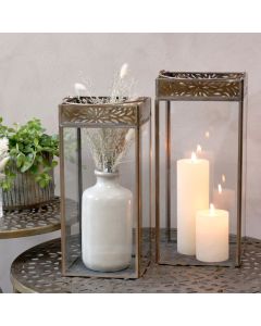 Lantern w. decor edge