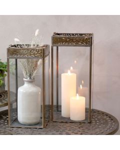 Lantern w. decor edge