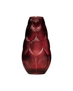 Artis Vase On Foot red h35 d18