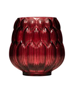 Artis Vase red h15 d15