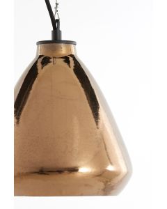Hanging lamp Ø22,5x25 cm DESI shiny bronze