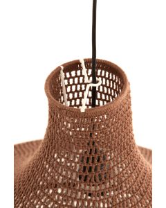 Shade hanging Ø60x55 cm VIGGO dark brown