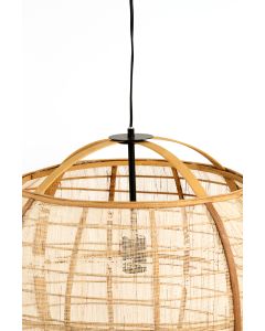 Hanging lamp Ø58x59 cm REEVA linen beige