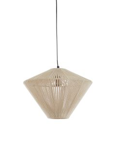 Hanging lamp Ø42x32 cm FELIDA cream