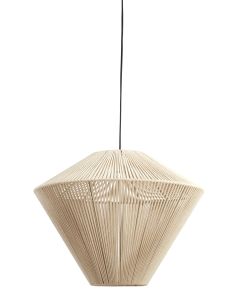 Hanging lamp Ø53x37 cm FELIDA cream