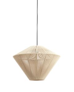 Hanging lamp Ø56x43 cm FELIDA cream