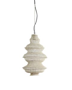 Hanging lamp Ø31x55 cm NAKISHA light grey