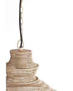 Hanging lamp Ø31x55 cm NAKISHA sand