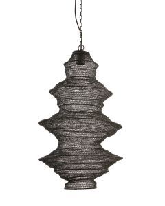 Hanging lamp Ø40x70 cm NAKISHA matt black