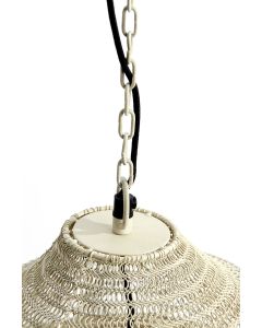 Hanging lamp Ø48x82 cm NAKISHA light grey