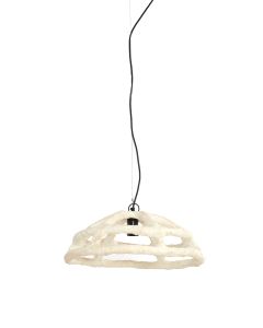 Hanging lamp Ø52x24 cm PORILA cream