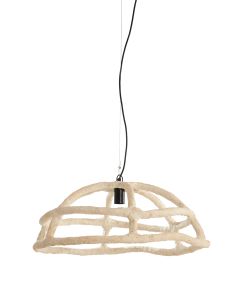 Hanging lamp Ø70x38 cm PORILA cream