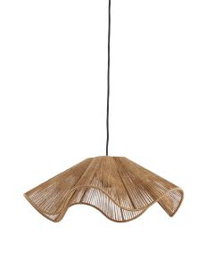 Hanging lamp Ø48x19 cm FODARA jute natural