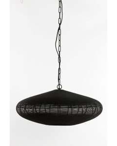 A - Hanging lamp Ø60x23 cm BAHOTO matt black