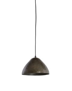 A - Hanging lamp Ø25x15 cm ELIMO dark brown bronze