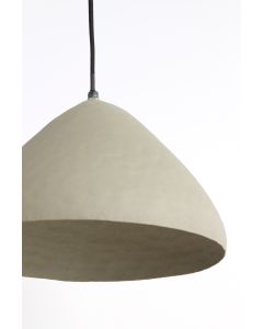 Hanging lamp Ø32x20 cm ELIMO matt light grey