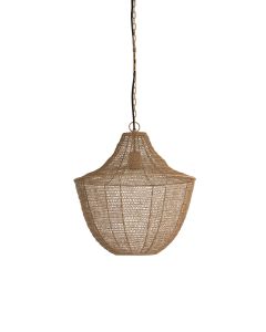 A - Hanging lamp Ø40x44 cm SHARIKA matt beige