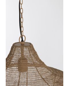 Hanging lamp Ø40x44 cm SHARIKA matt beige