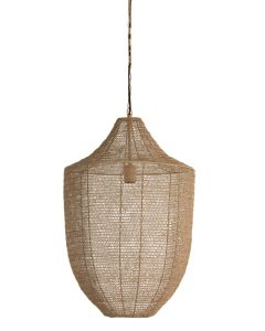 A - Hanging lamp Ø43x65 cm SHARIKA matt beige