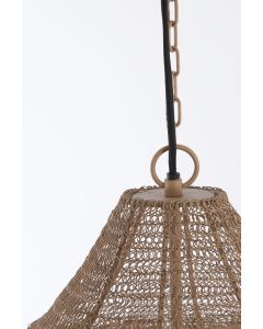 A - Hanging lamp Ø43x65 cm SHARIKA matt beige