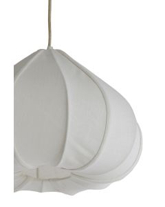 Hanging lamp Ø38,5x28 cm ZUBEDA cream