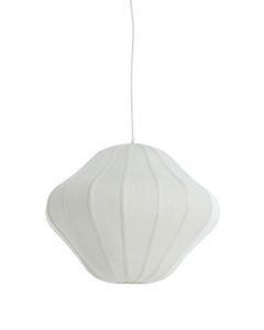 Hanging lamp Ø50x40 cm SUKAU linen cream