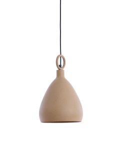 Hanging lamp Ø24x37 cm RISARI terra+brown spotted