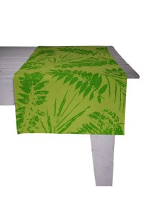 Palm Leaf Tablerunner lime 50x140cm