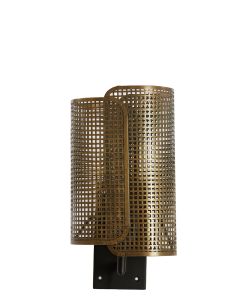 A - Wall lamp 20x16x38,5 cm MACI antique bronze+matt black