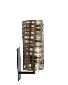 Wall lamp 20x16x38,5 cm MACI antique bronze+matt black