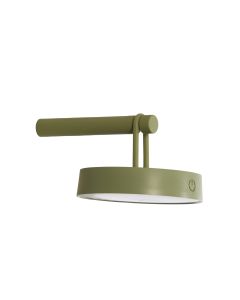 Wall lamp LED 19x13x8,5 cm TOLIARA olive green