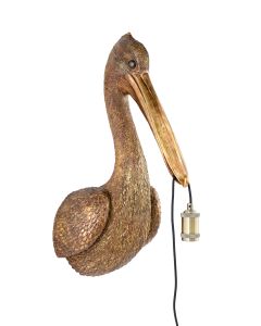 Wall lamp 33x28x63 cm PELICAN antique bronze