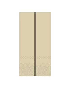 Napkin w. grain sack stripe