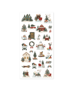 Napkin w. Christmas motifs