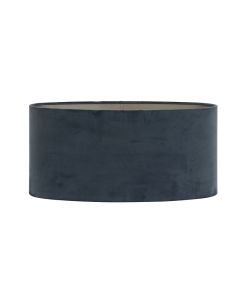 Shade oval straight slim 45-21-22 cm VELOURS dusty blue