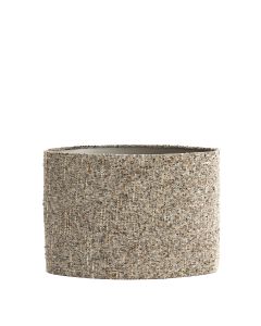 Shade oval straight slim 45-21-32 cm OSIRE grey-brown