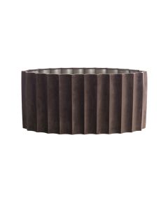 Shade oval straight slim 58-24-27 cm DISLI velvet dark brown