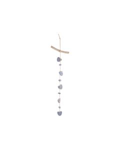 Garland w. pebbles for hanging