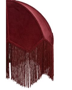 Shade Ø35x26 cm MALACIA velvet burgundy